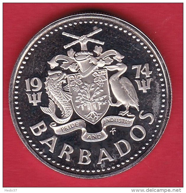 Barbades - 25c - 1974 - Barbados