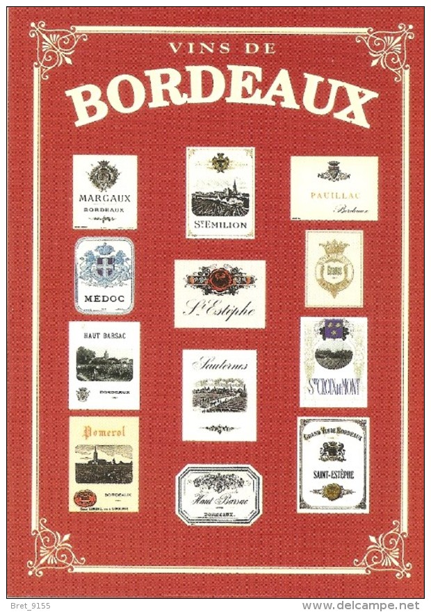 AFFICHE VINS DE BORDEAUX COLLECTION PRIVEE CARTEXPO REPRODUCTION INTERDITE N° 10137 - Advertising