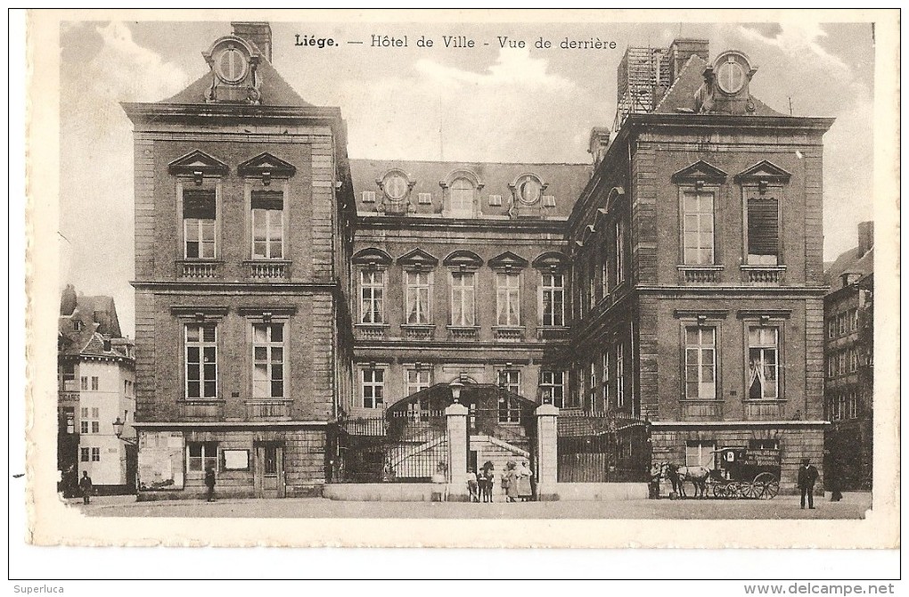 S-LIEGE-HOTEL DE VILLE-VUE DE DERRIERE - Altri & Non Classificati