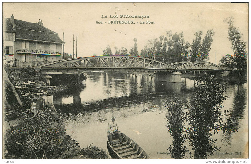 Dép 46 - Bretenoux - Le Pont - 2 Scans - état - Bretenoux