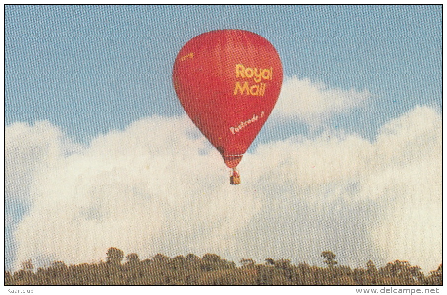 Royal Mail :  NWPB Hot Air Balloon - 'Postcode' -  (D) - Post