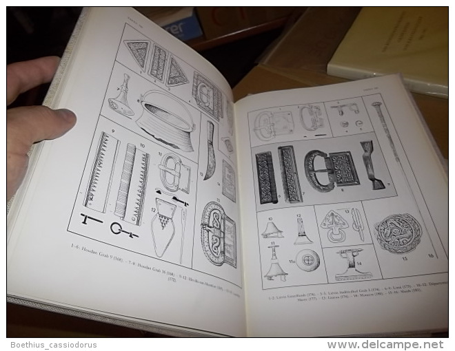 BÖHME, Germanische Grabfunde Des 4 Bis 5. Jahrhunderts Text + Tafeln, Archeology, Archäologie... - Archeology