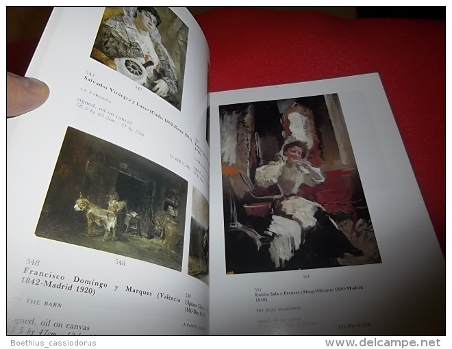 CAT SOTHEBY'S NINETEENTH CENTURY SPANISH PAINTINGS LONDON 21 JUIN 1989 - Beaux-Arts