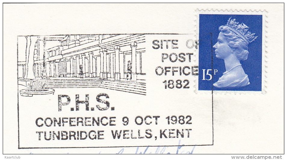 The Postal History Society Conference 1982 : Tunbridge Wells Post Office (+ Special POSTMARK) - Post