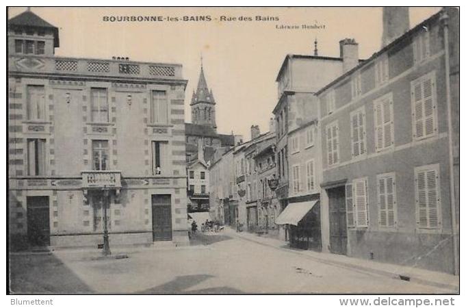 CPA Haute Marne Circulé Bourbonne Les Bains - Bourbonne Les Bains