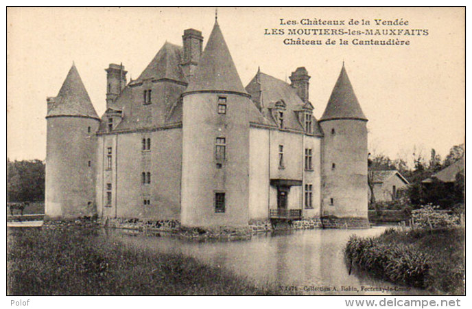 LES MOUTIERS-LES MAUXFAITS - Chateau De La Cantaudière  (91513) - Altri & Non Classificati