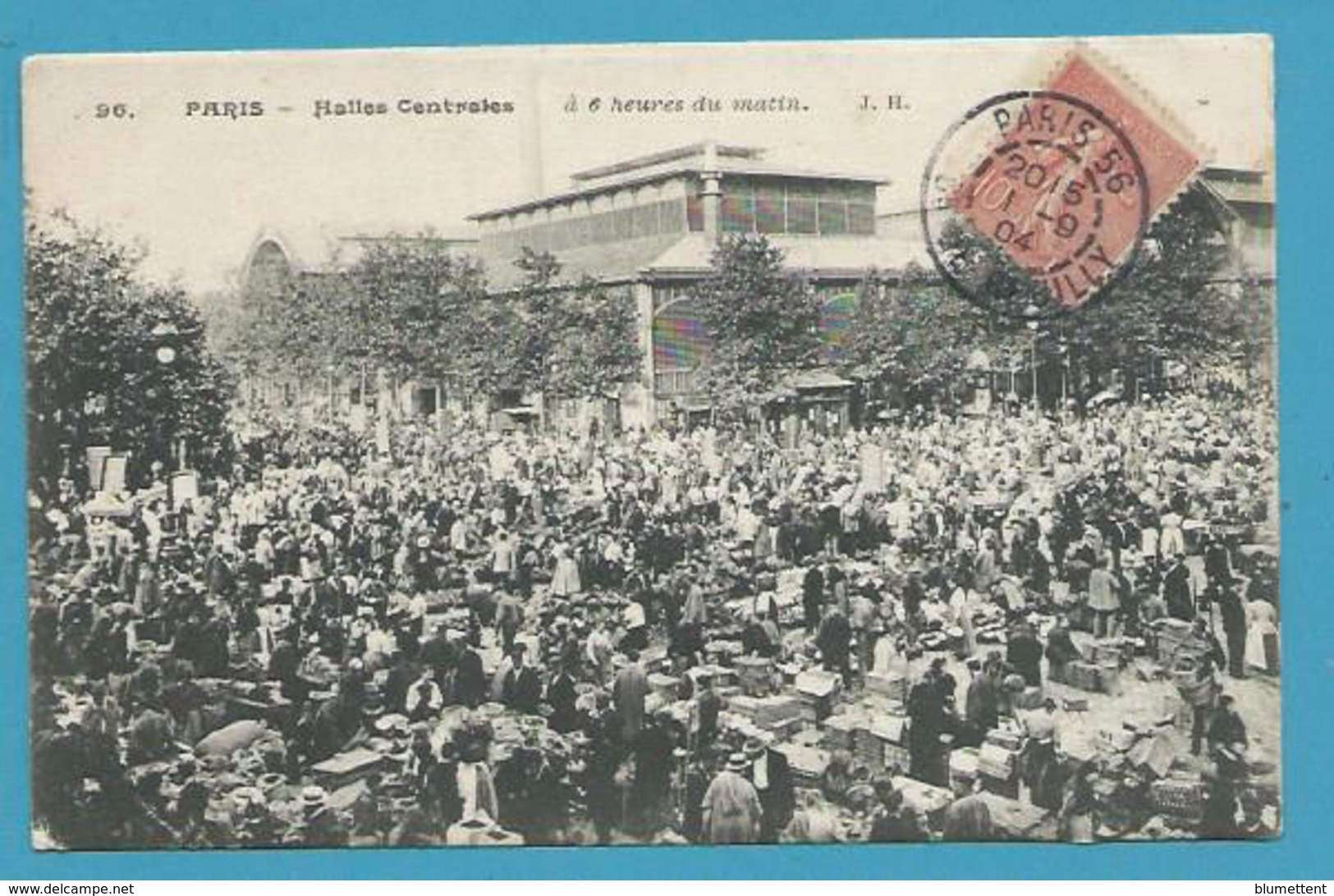 CPA 96 - Métier Les Halles Centrales à 6 H Du Matin PARIS - Straßenhandel Und Kleingewerbe