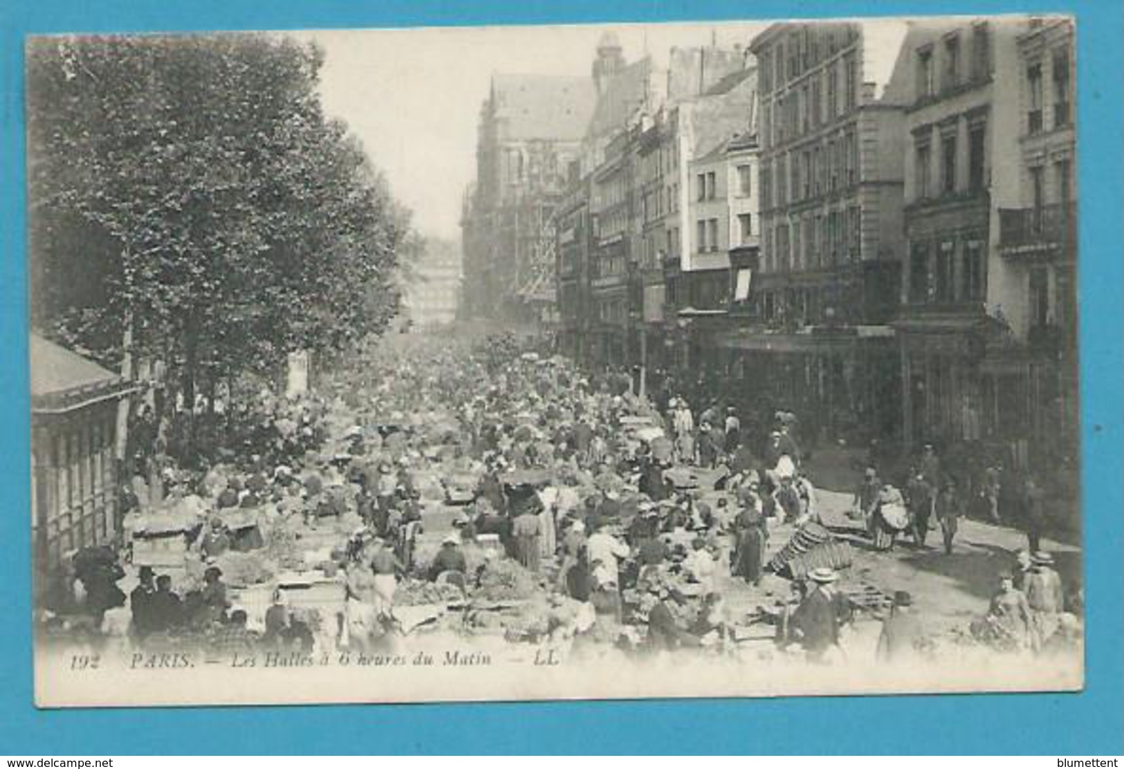 CPA 192 - Métier Les Halles Centrales à 6 H Du Matin PARIS - Straßenhandel Und Kleingewerbe