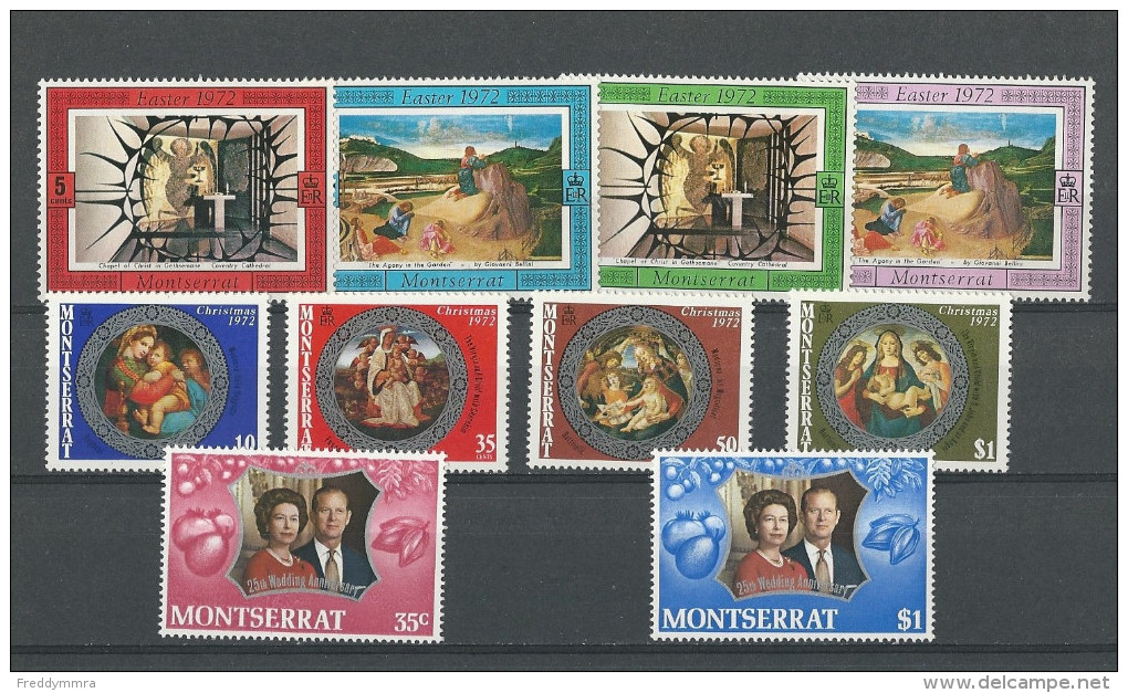 Montserrat: 274/ 277 + 282/ 287 ** - Montserrat