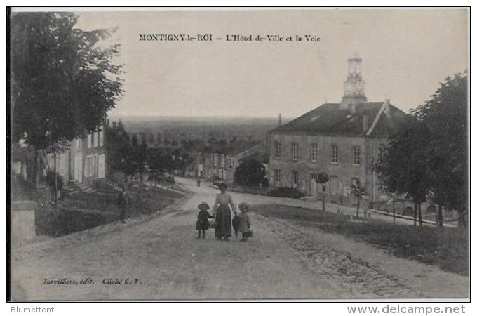 CPA Haute Marne écrite Montigny Le Roi - Montigny Le Roi