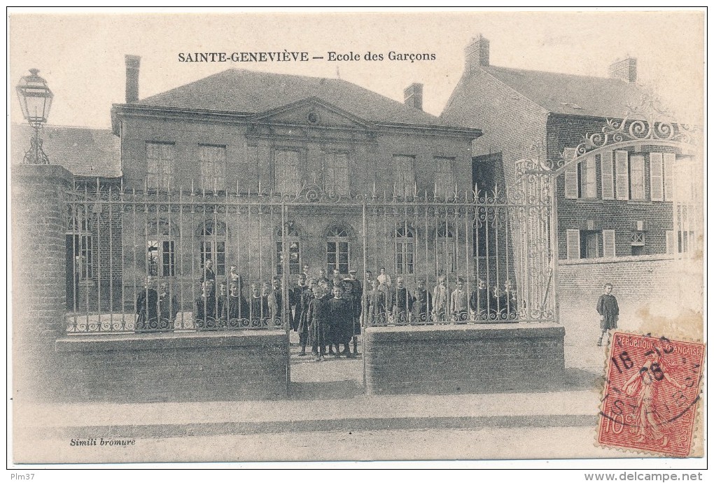 SAINTE GENEVIEVE - Ecole De Garçons - Sainte-Geneviève