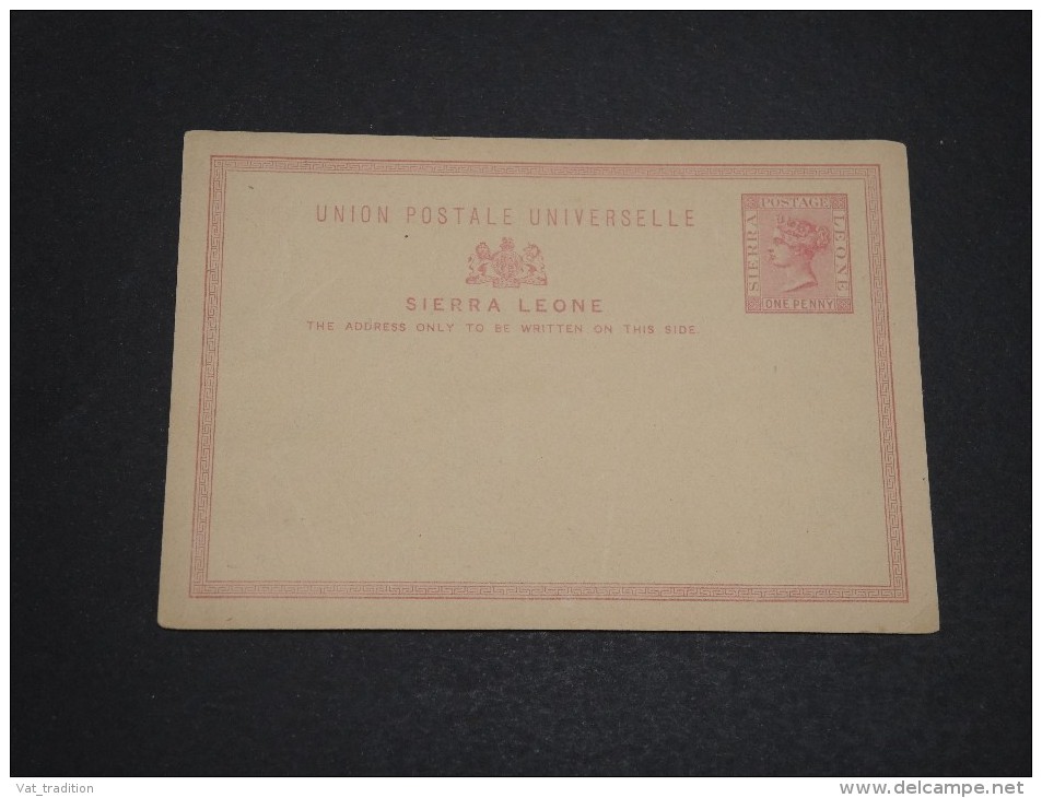 GRANDE BRETAGNE / SIERRA LEONE - Entier Postal Non Voyagé - A Voir - L  3371 - Sierra Leone (...-1960)