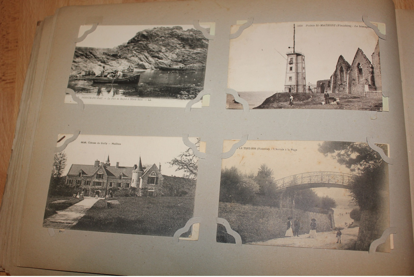 ALBUM DE 370 CPA ( département 22 - 29 - 35 - 56 )