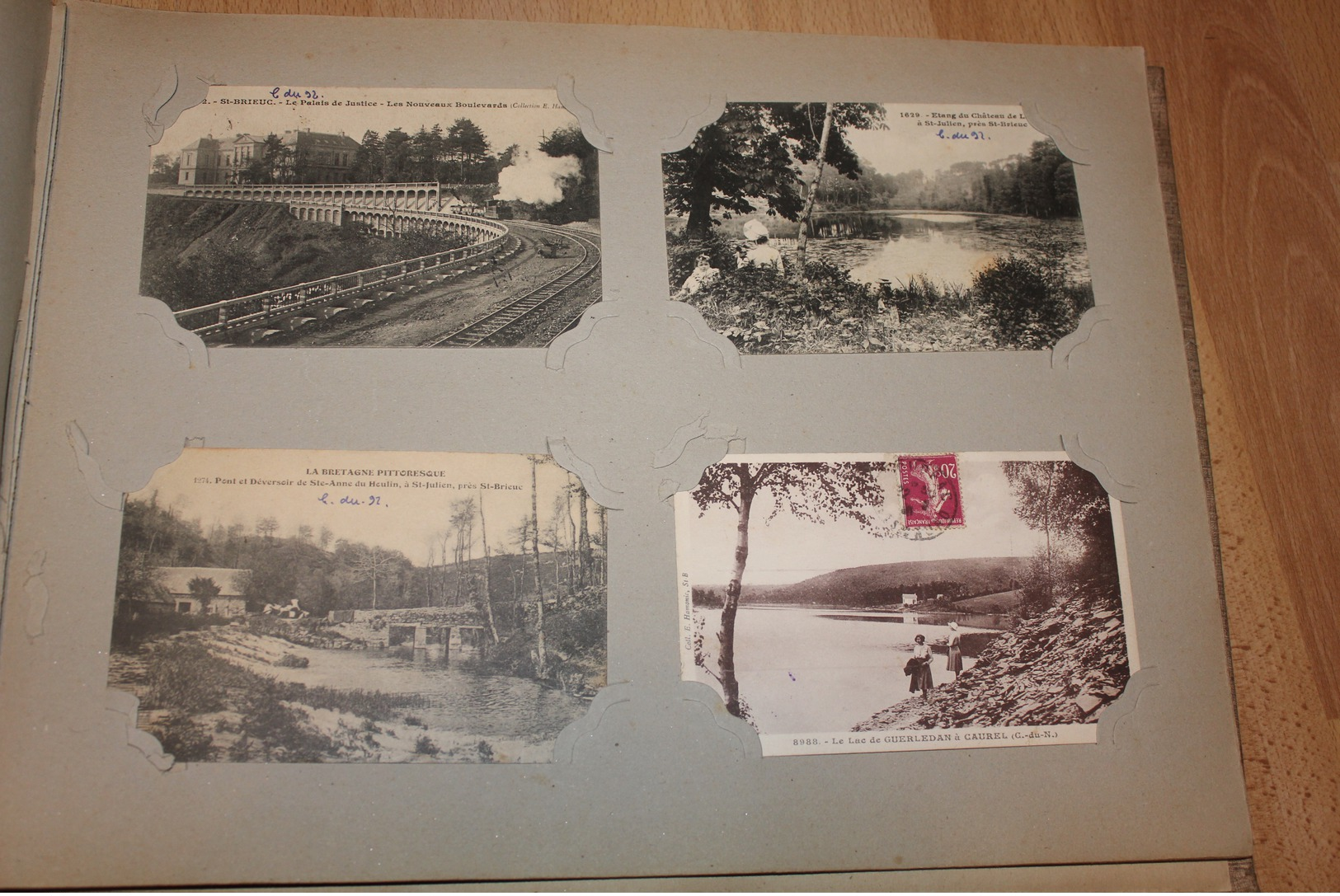 ALBUM DE 370 CPA ( département 22 - 29 - 35 - 56 )