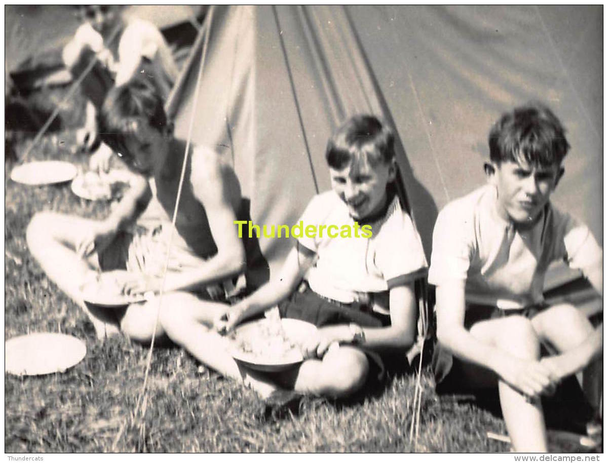 ANCIENNE PHOTO JEUNE GARCON SCOUT ** VINTAGE PHOTO YOUNG BOY SCOUT - Personnes Anonymes