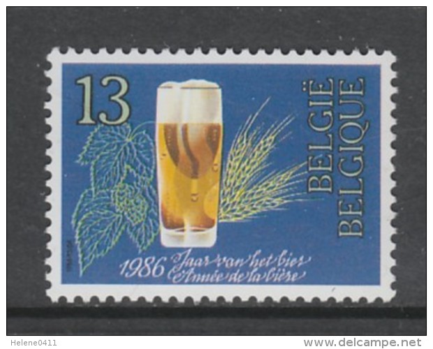 TIMBRE NEUF DE BELGIQUE - ANNEE DE LA BIERE N° Y&T 2230 - Biere