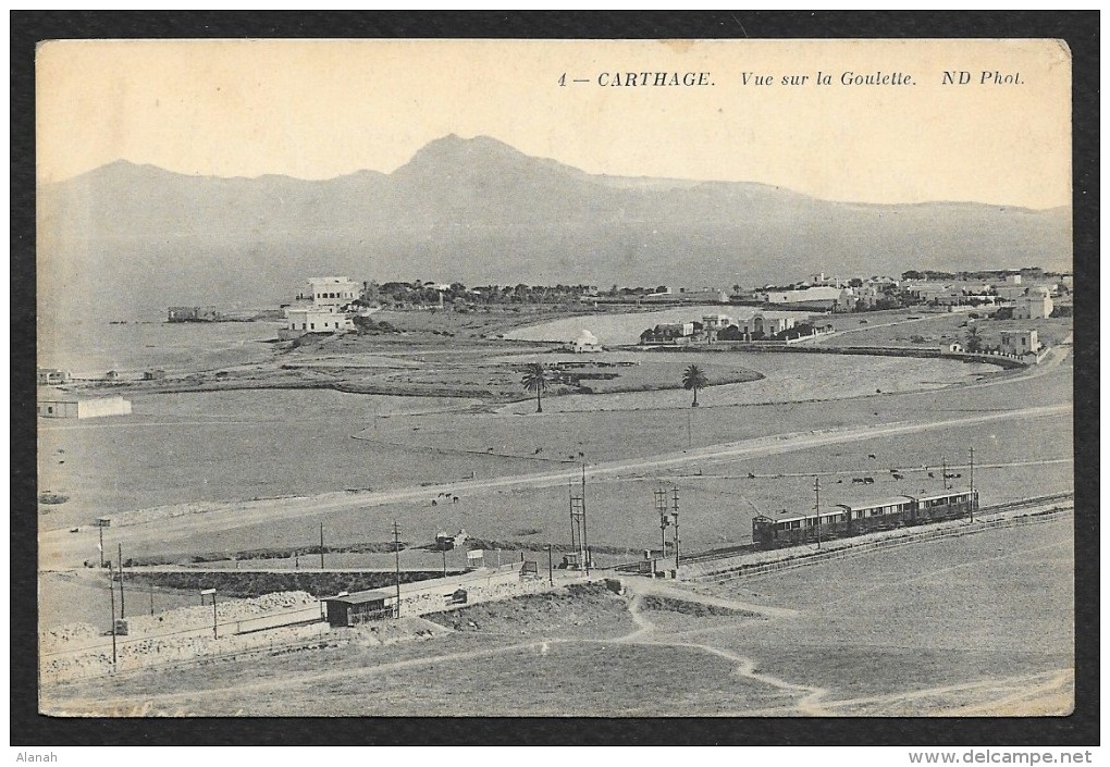 CARTHAGE Rare Vue Sur La Goulette (ND Phot) Tunisie Afrique - Tunisia