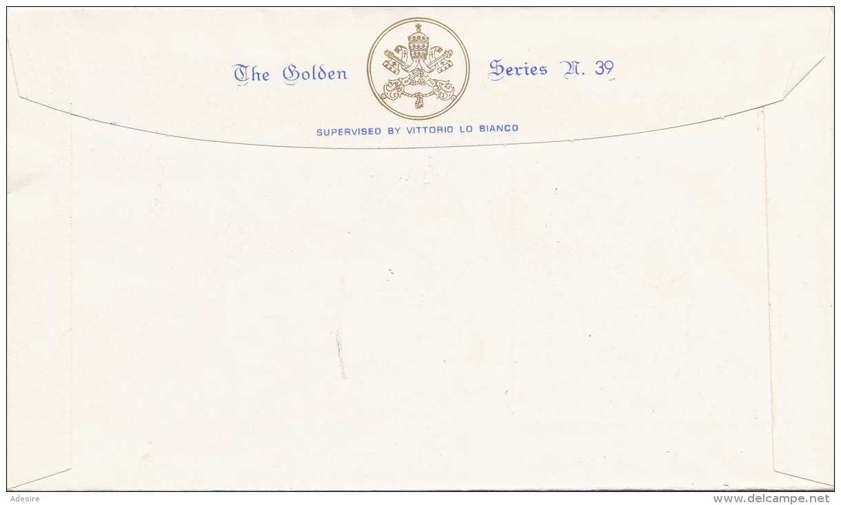 VATICAN 1963 - 3 Fach Frankierter FDC Brief Stempel Vatican - Briefe U. Dokumente