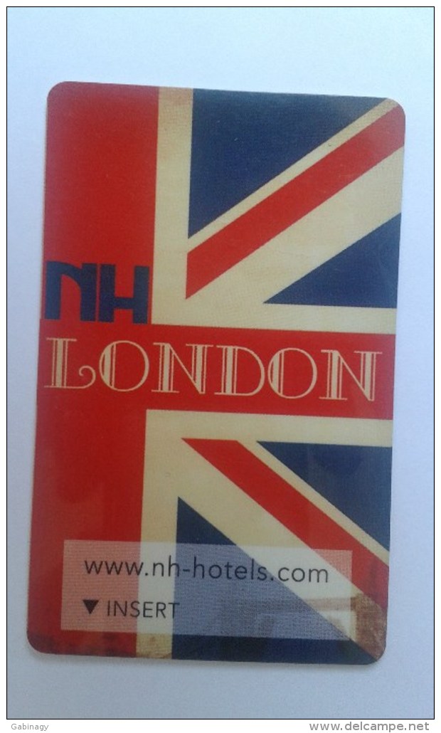 HOTEL KEYS - 1309 - NH HOTELS LONDON - Cartes D'hotel