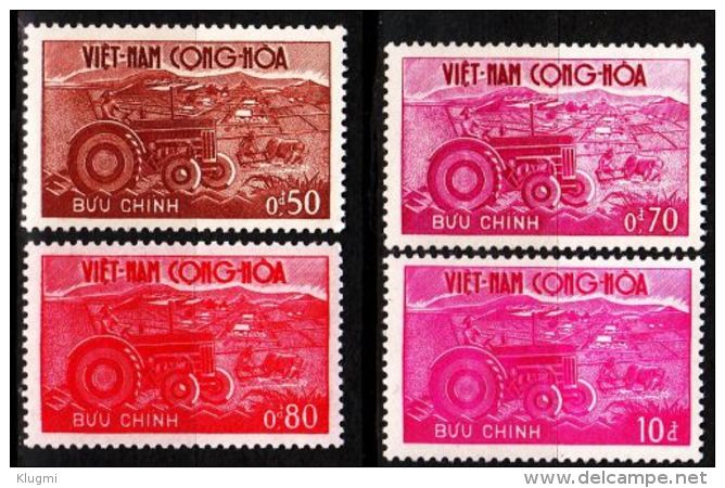 VIETNAM SÜD SOUTH [1961] MiNr 0227-30 ( **/mnh ) - Viêt-Nam