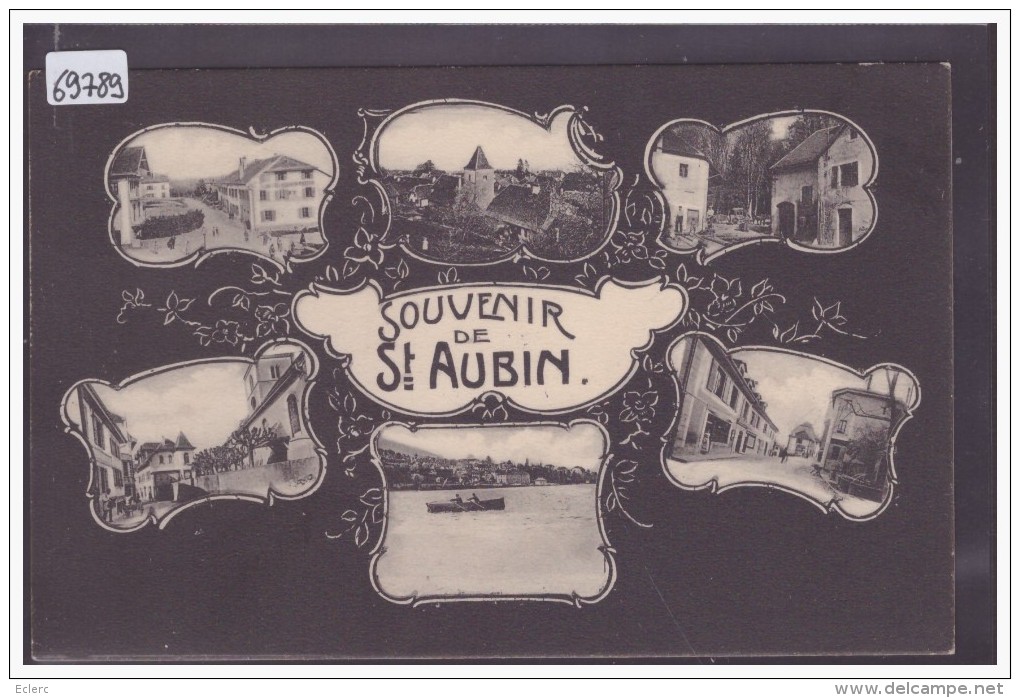 SOUVENIR DE ST AUBIN - TB - Saint-Aubin/Sauges