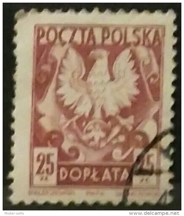 POLONIA. DO PLATA. USADO - USED. - Postage Due