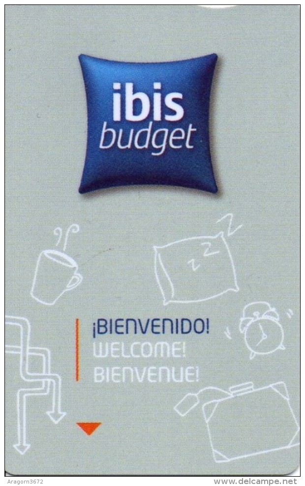 Clé IBIS BUDGET Espagne - Hotel Key Cards