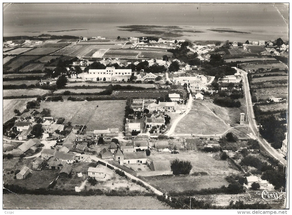 CPSM La Plaine-sur-Mer Le Port Giraud Vue Aérienne - La-Plaine-sur-Mer