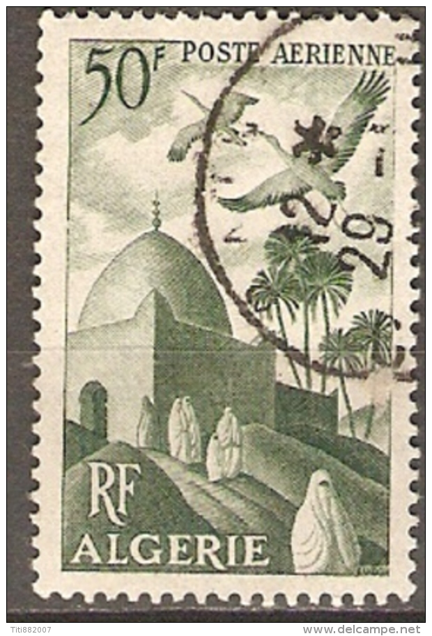 ALGERIE   -   Aéro  -  1949 .  Y&T N° 9 Oblitéré. - Posta Aerea