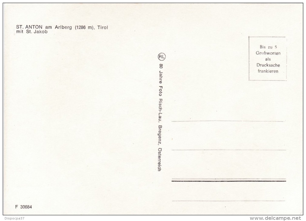 CPM   /  TYROL   /  ST ANTON - St. Anton Am Arlberg