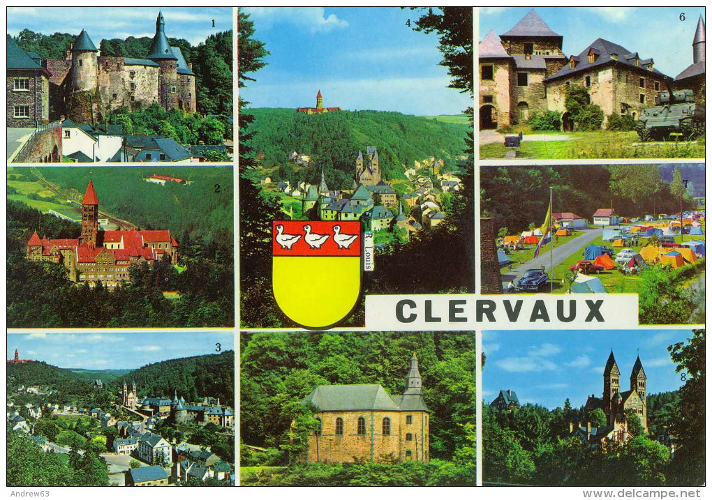 LUSSEMBURGO - LUXEMBOURG - 1979 - Meyer - Clervaux - Multivues - Viaggiata Da Wilwerwiltz Per Tilburg, Holland - Clervaux