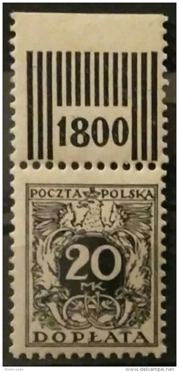 POLONIA. DO PLATA. NUEVO - MNH ** - Taxe