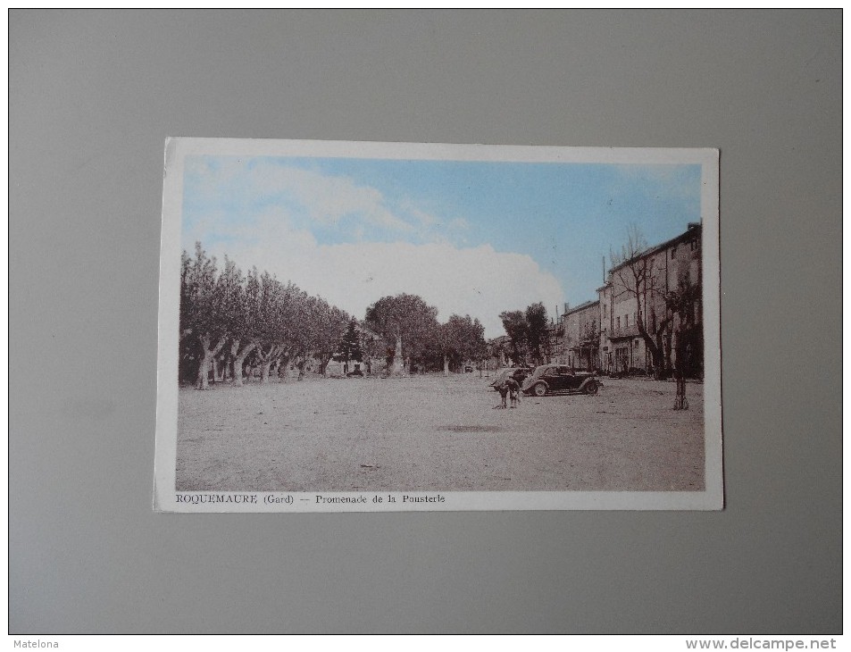 GARD ROQUEMAURE PROMENADE DE LA POUSTERLE - Roquemaure