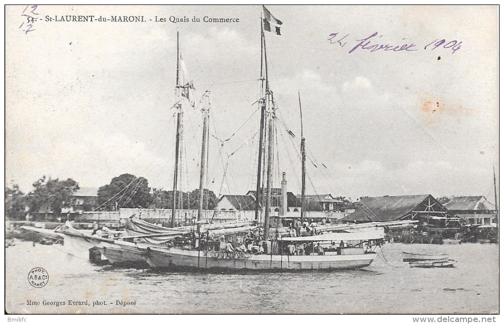 St LAURENT-du-MARONI : Les Quais Du Commerce - Saint Laurent Du Maroni