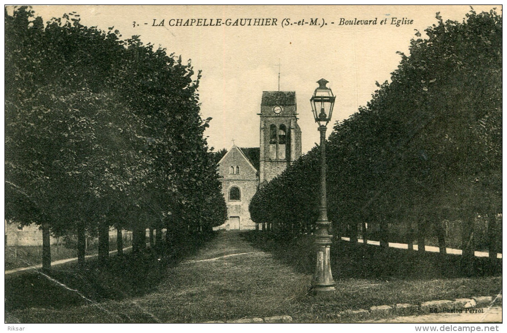 LA CHAPELLE GAUTHIER(SEINE ET MARNE) - La Chapelle La Reine