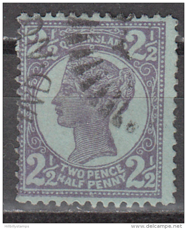 QUEENSLAND     SCOTT NO. 116    USED    YEAR   1897 - Used Stamps