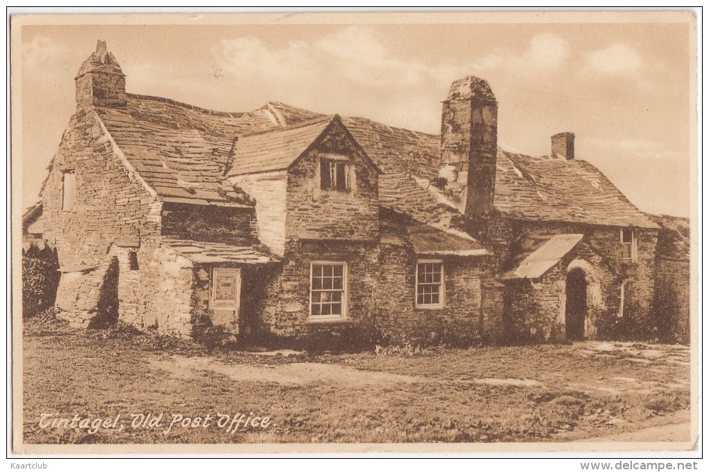 Tintagel - Old Post Office - 1927 - England - Post