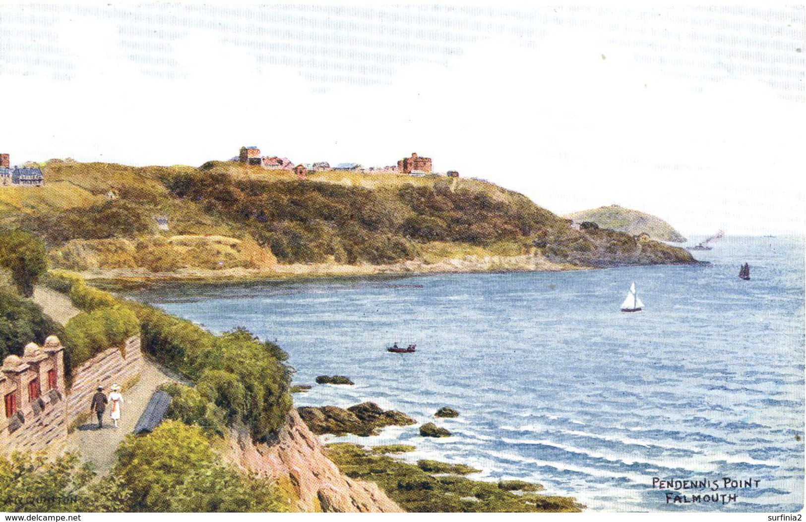 A R QUINTON - SALMON 2316 - PENDENNIS POINT FALMOUTH - WITH COUPLE - Quinton, AR