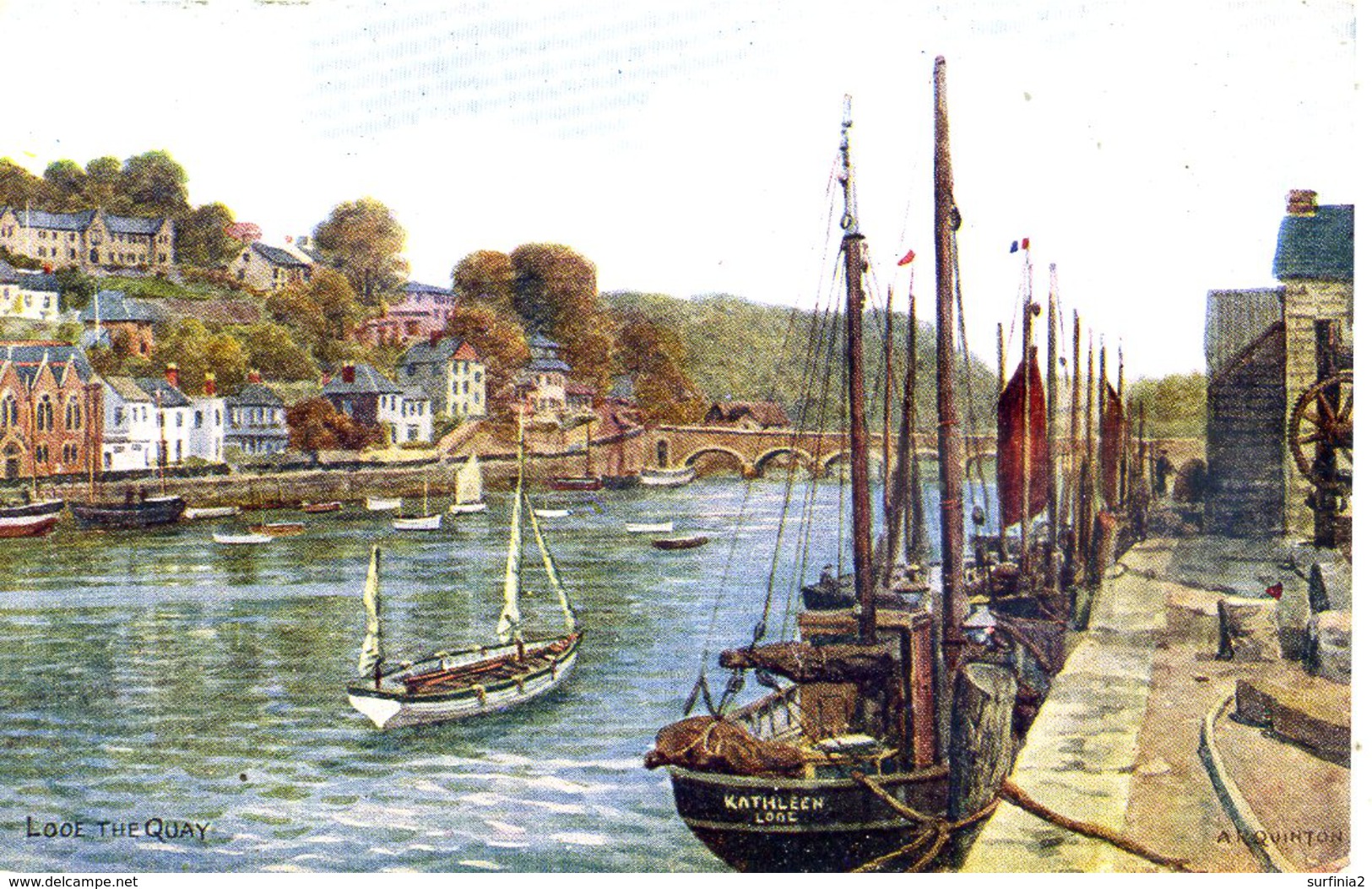 A R QUINTON - SALMON 2410 - LOOE THE QUAY - Quinton, AR