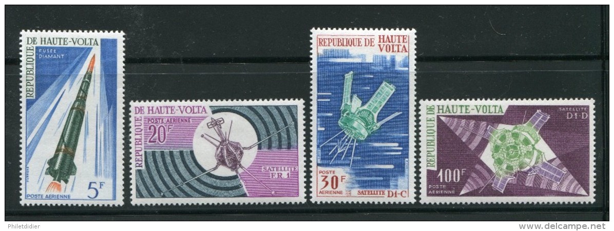 Haute Volta P.A Y&T N°36 à 39 Neufs Avec Charnière * - Opper-Volta (1958-1984)