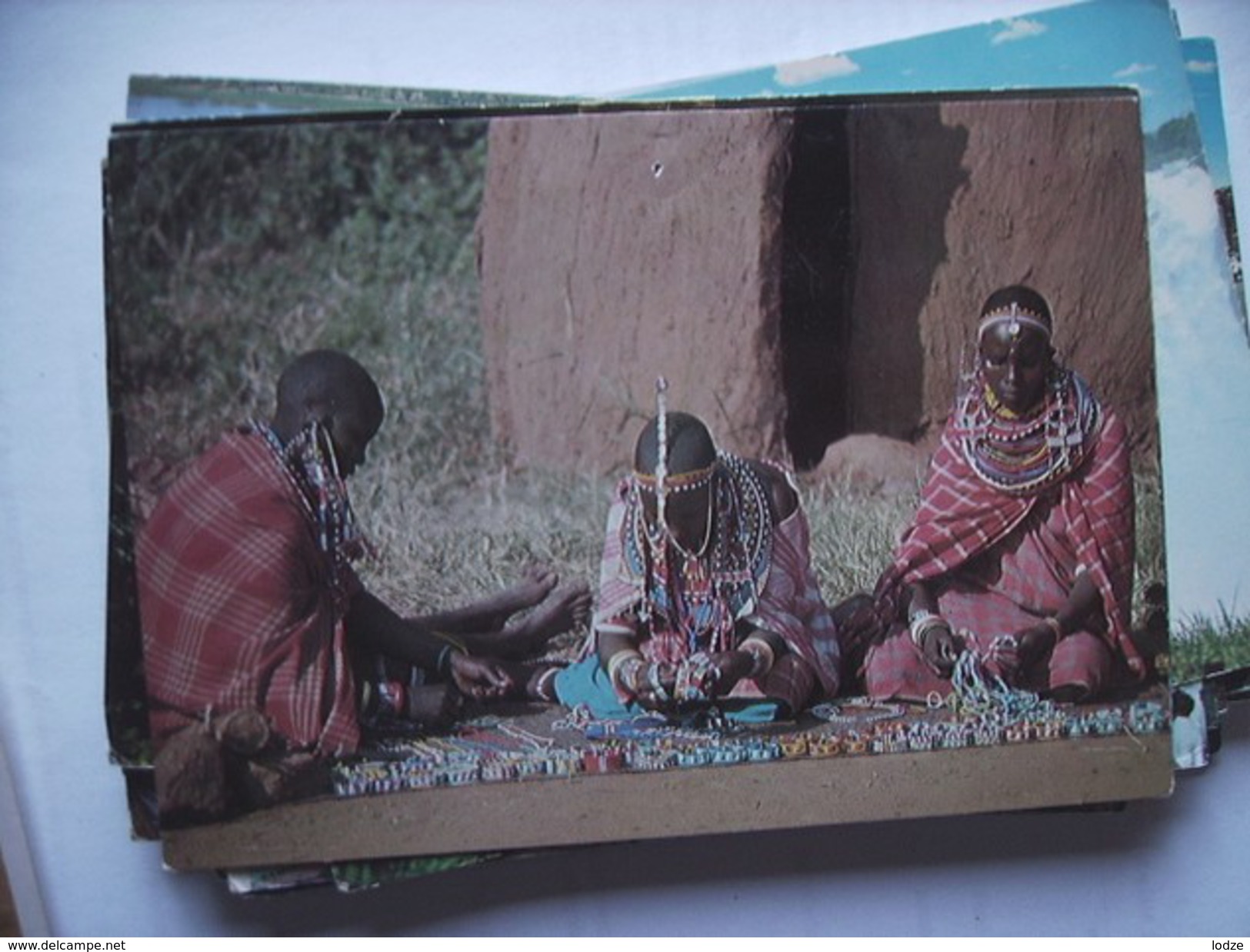 Africa Kenia Kenya Women Displaying Their Beads - Kenia