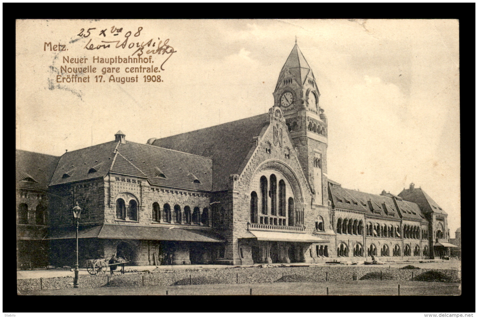 57 - METZ - NOUVELLE GARE CENTRALE - CHEMIN DE FER - Metz