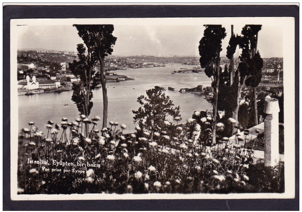 Reproduction? Antique Old Post Card Of Eyupten Bir Bakis,Istanbul, Turkey,J47. - Turkey