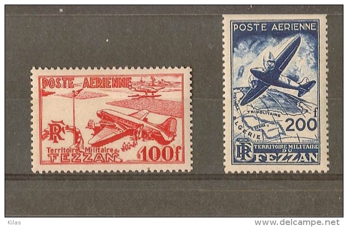 ITALY Fezzan 1948, Airmail Stamps - Fezzan & Ghadames