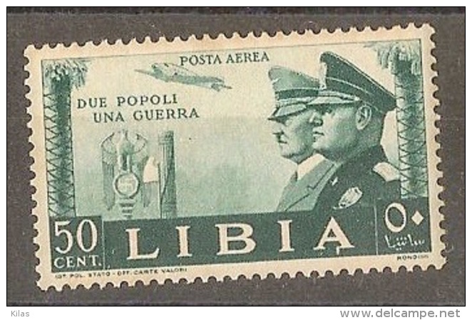 ITALY LIBYA 1941, Hitler/Musolini - Libia