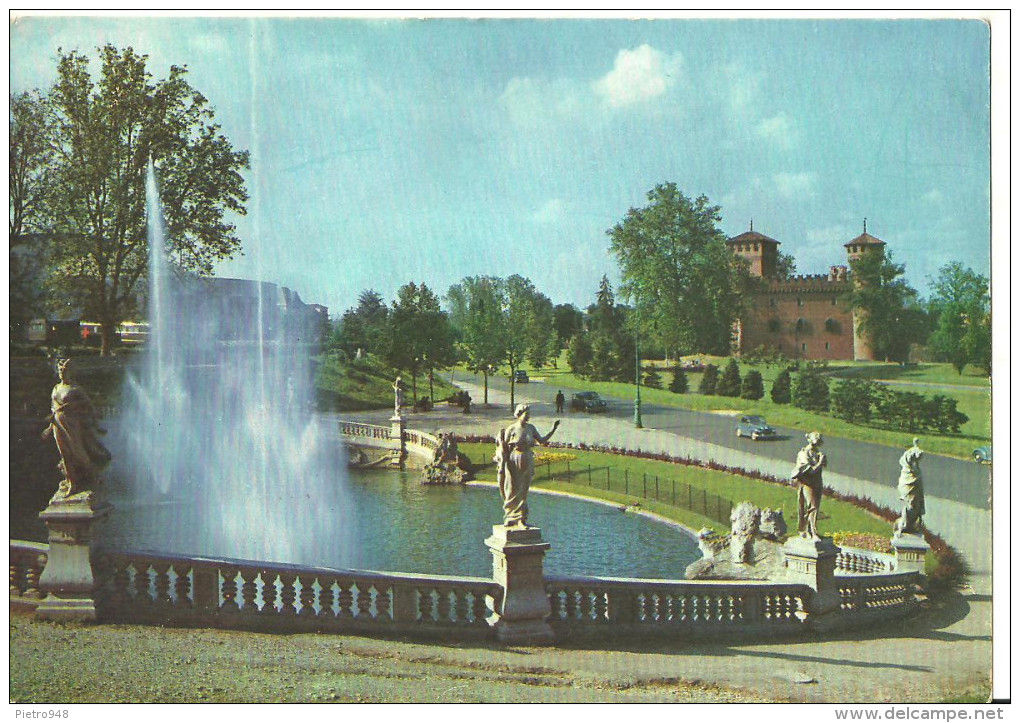 Torino (Piemonte) Laghetto E Giardini Del Valentino, Small Lake And Gardens Of Valentino, Petit Lac Au Valentino - Parks & Gärten