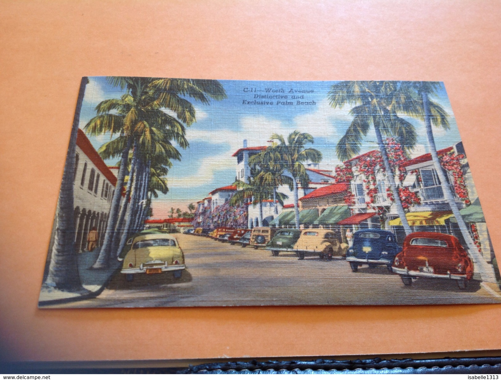 Palm Beach Avenue Voiture Ancienne - Palm Beach