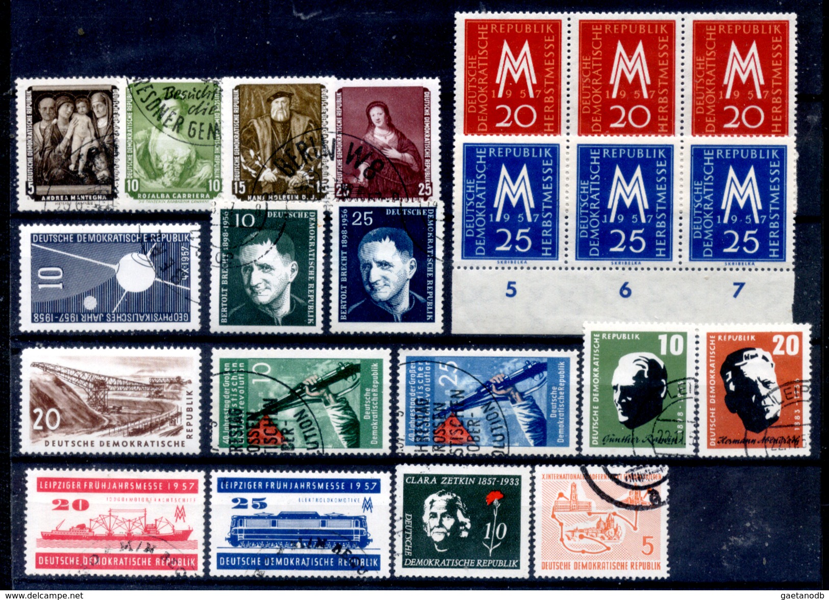 Germania-A00067 - 1957 - Valori Emessi Nell'anno (++/o) MNH/Obliterated - Privo Di Difetti Occulti. - Other & Unclassified