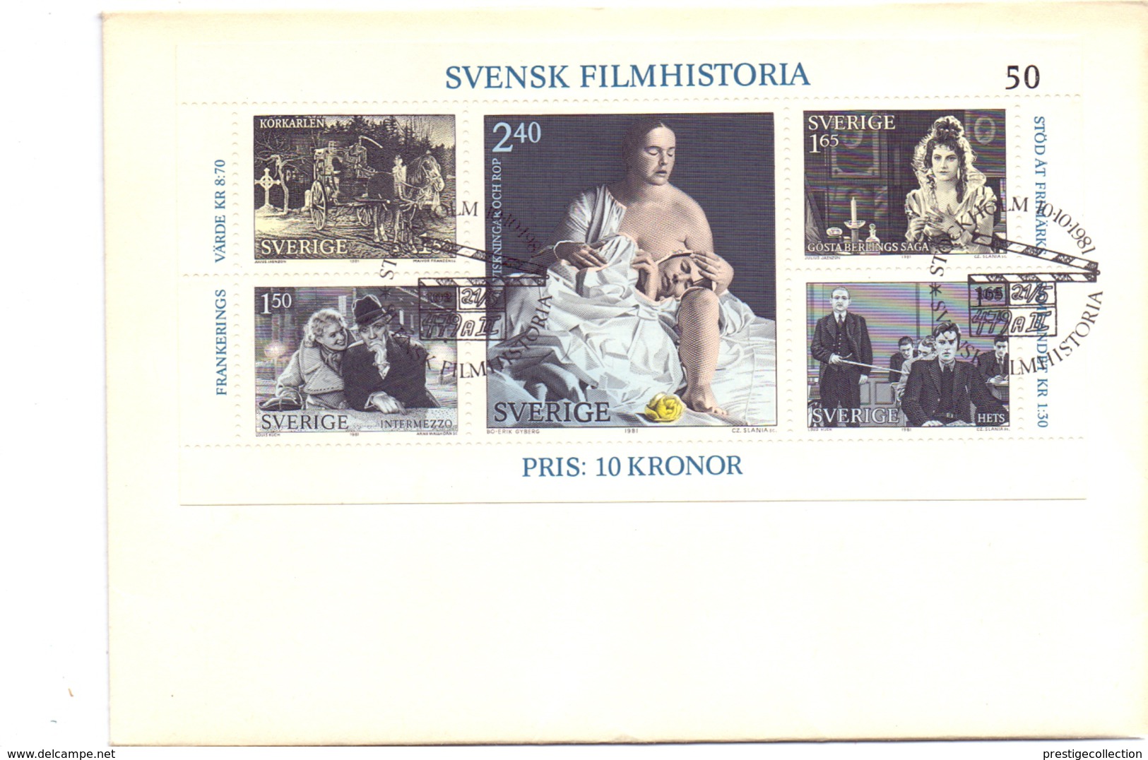 SVEDEN 1981    FILM FESTIVAL    (SET160378) - Cinema