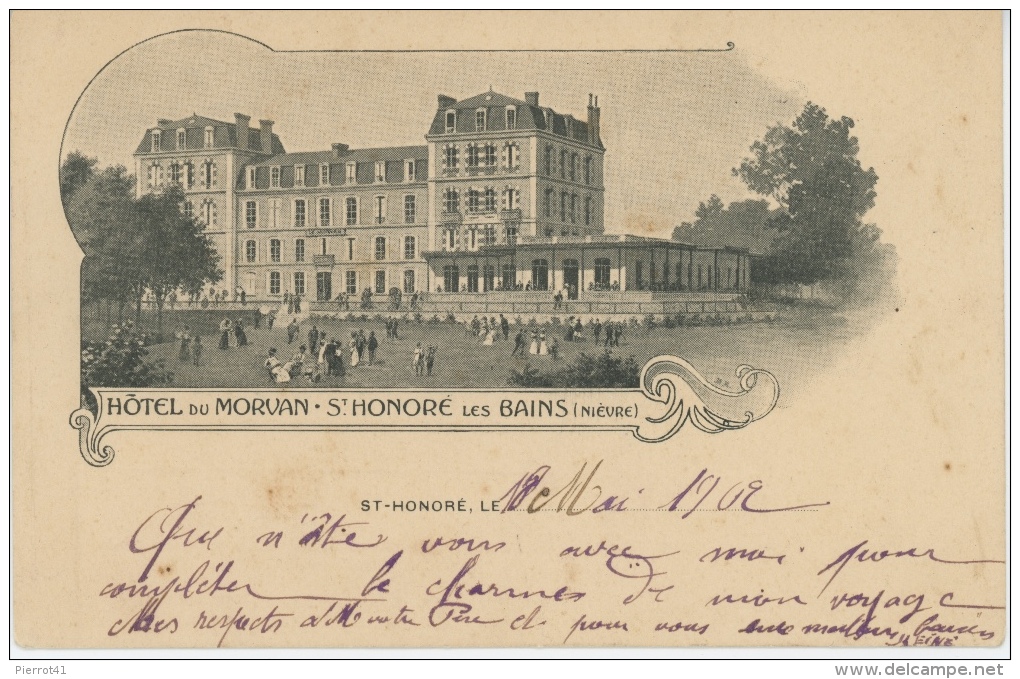 SAINT HONORÉ LES BAINS - Hôtel Du Morvan - Saint-Honoré-les-Bains